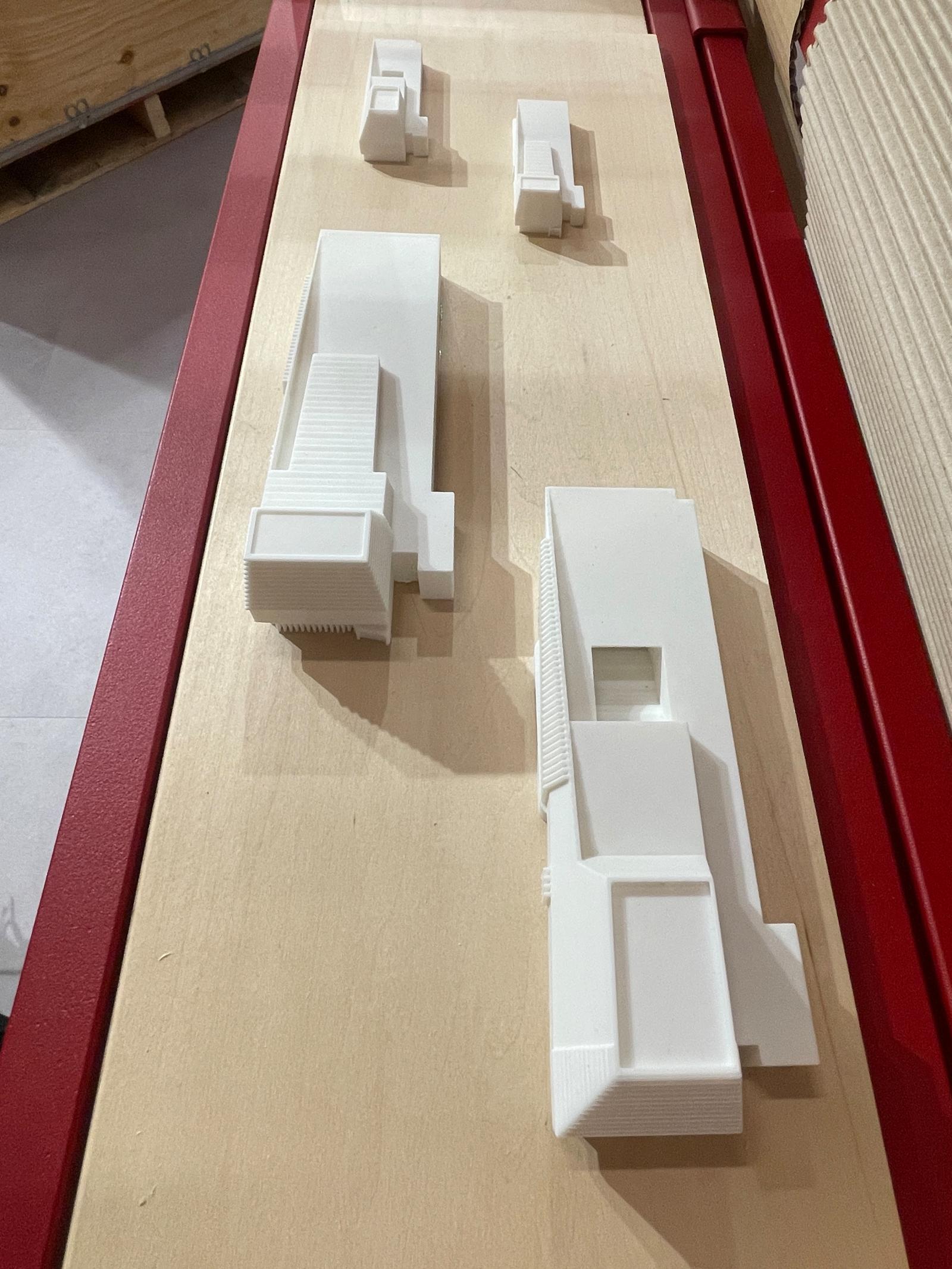 1:300 Building Massing Models