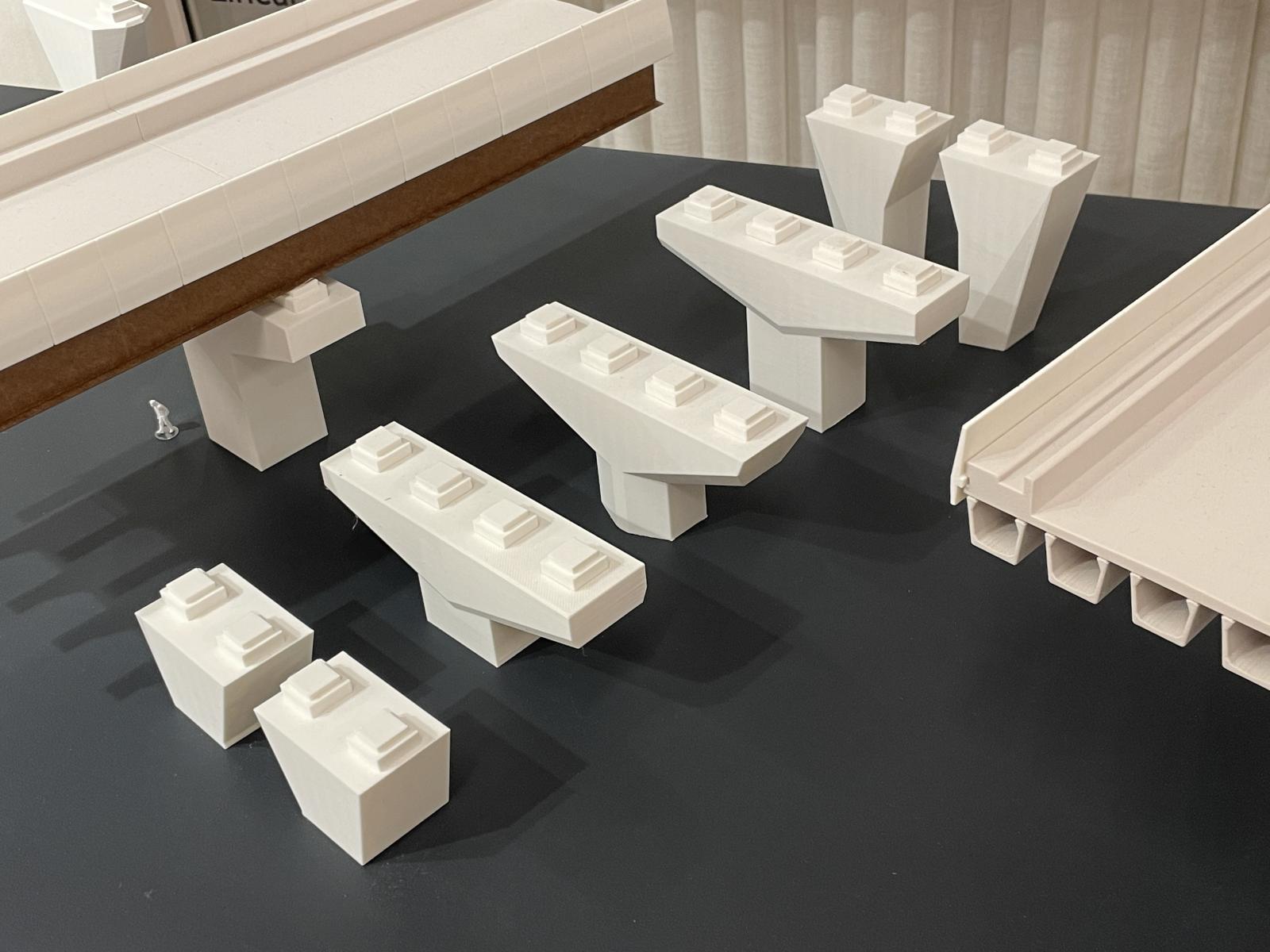 Decks and Piers model set