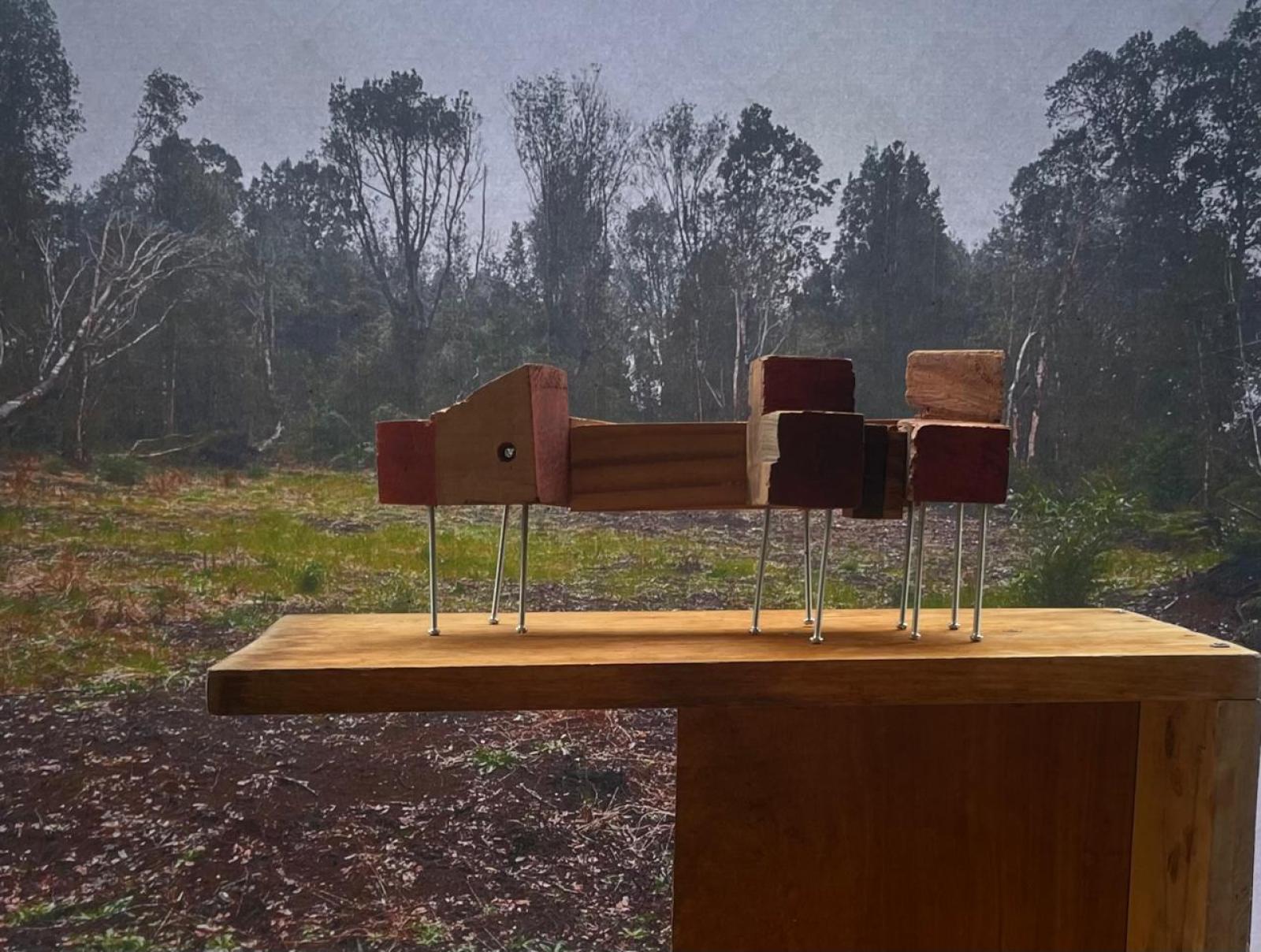 JesuRichieKai House Early stage massing model with context image background