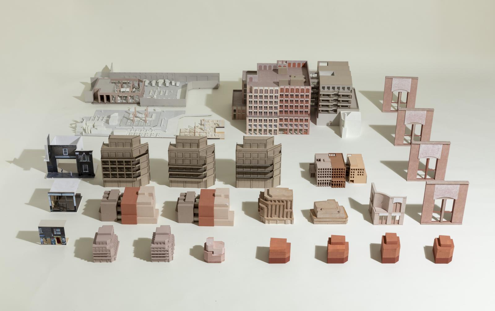 Morris + Co Truman Brewery models set