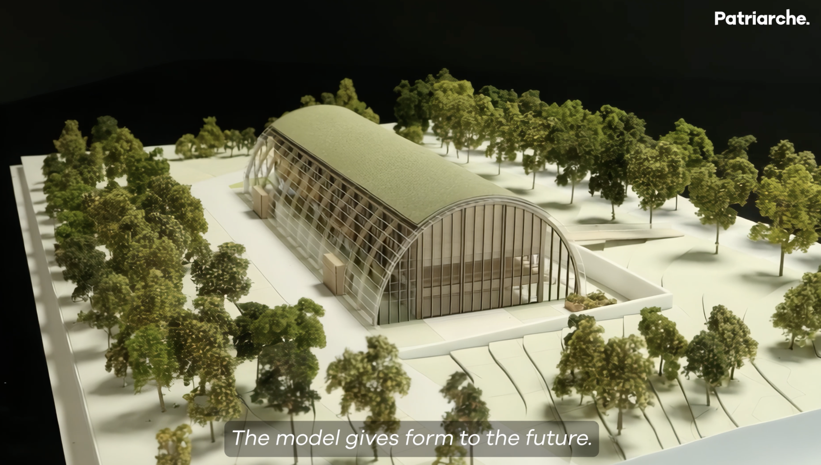 Screenshot from the Patriarche short film on modelmaking in practice